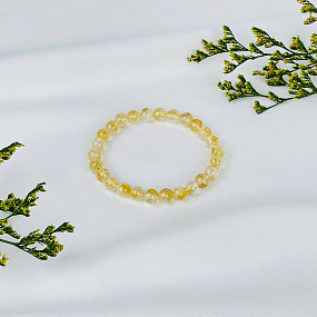 Браслет из Цитрина, Артикул: 078328 - изображение товара №2