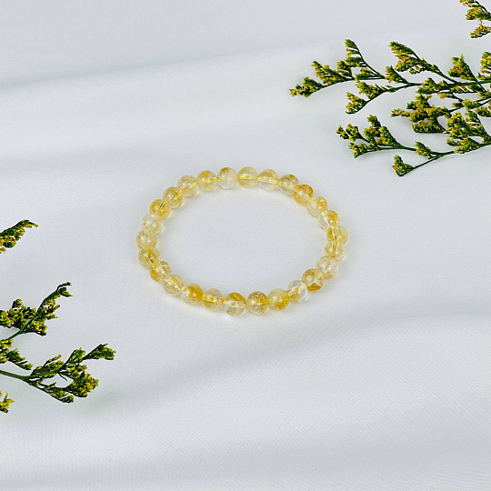 Браслет из Цитрина, Артикул: 078328 - изображение товара №2