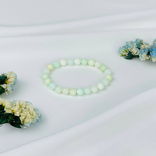 Браслет из зеленого Опала, Артикул: 079593 - изображение товара №2