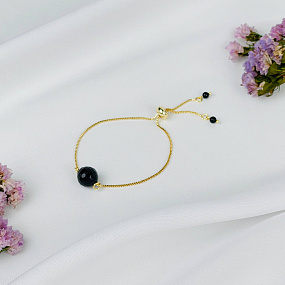 Браслет регулируемый с Агатом