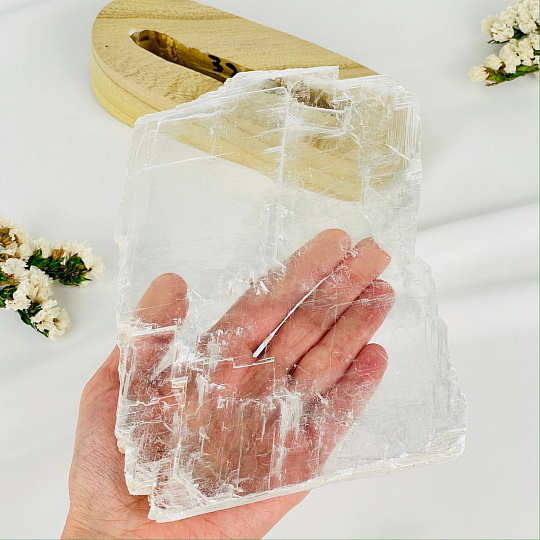 Срез Селенита на подставке, Артикул: 117469 - изображение товара №2