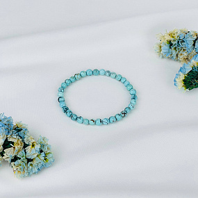 Браслет из Бирюзы, Артикул: 086975 - изображение товара №2