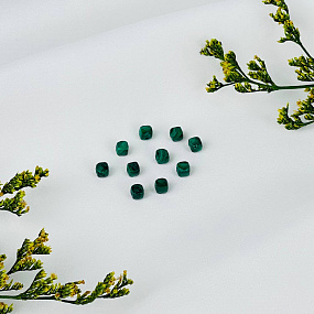 Бусины для украшений из Малахита (10 шт), Артикул: 117699 - изображение товара №1