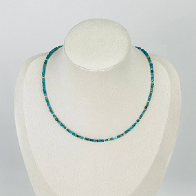 Колье из Хризоколлы