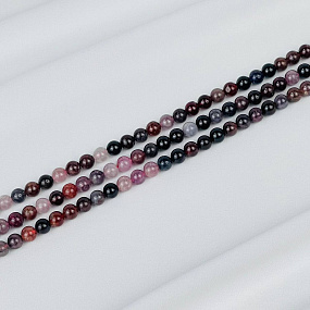 Бусины для украшений из Шпинели микс (62 бусины)