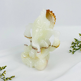 Статуэтка Ганеша из Оникса, Артикул: 118013 - изображение товара №4