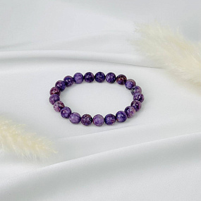 Браслет из Чароита, Артикул: 115958 - изображение товара №3