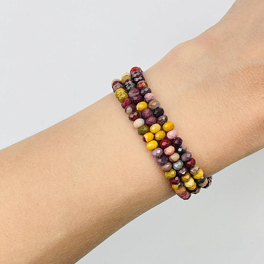 Бусины для украшений из Яшмы "Мукаит", Артикул: 080341 - изображение товара №1