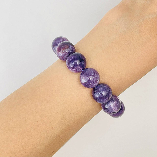 Браслет из Чароита, Артикул: 115881 - изображение товара №1