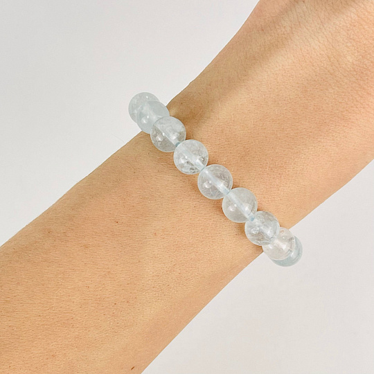 Браслет из Аквамарина, Артикул: 077849 - изображение товара №1