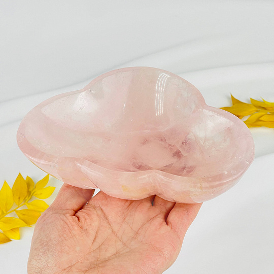 Чаша из мадагаскарского Розового кварца, Артикул: 117736 - изображение товара №3