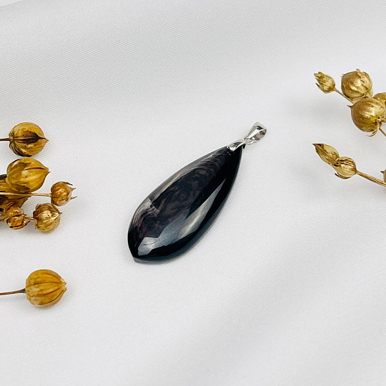 Кулон из Гиперстена, Артикул: 111780 - изображение товара №2