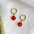 Серьги из Сердолика