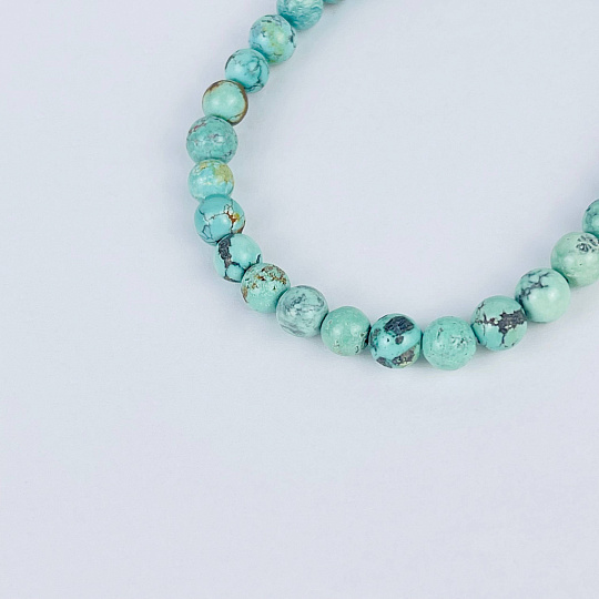 Браслет из Бирюзы, Артикул: 086887 - изображение товара №3