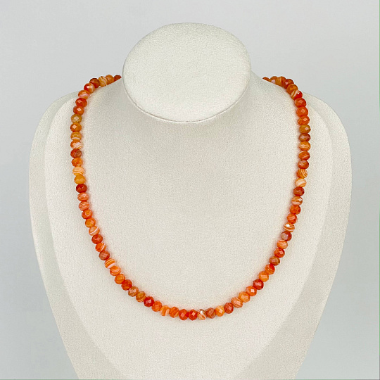 Колье из Сардоникса, Артикул: 116986 - изображение товара №1