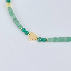 Держатель для телефона из Авантюрина и Цитрина, Артикул: 118147 - изображение товара №2