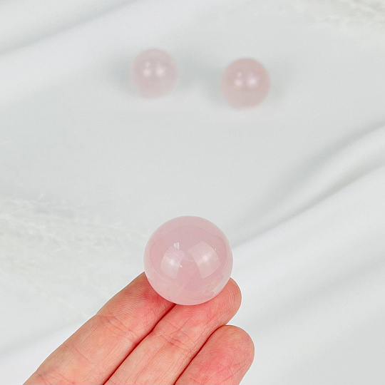 Шар из Розового кварца, Артикул: 114096 - изображение товара №2