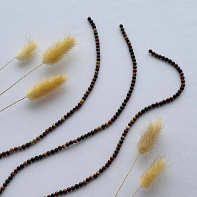 Бусины для украшений из Яшмы "Пикассо" (82 бусины), Артикул: 100888 - изображение товара №3