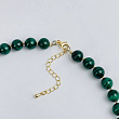 Колье из Малахита и Обсидиана