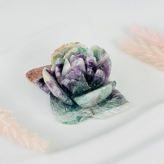 Цветок из Флюорита, Артикул: 117517 - изображение товара №1