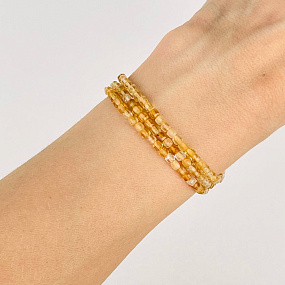 Бусины для украшений из Цитрина, Артикул: 075382 - изображение товара №2