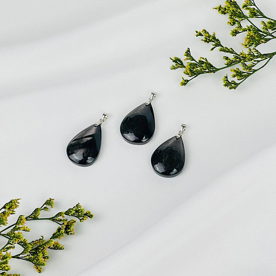 Кулон из Гиперстена, Артикул: 116694 - изображение товара №1