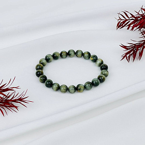 Браслет из Соколиного глаза, Артикул: 085055 - изображение товара №3