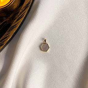 Подвеска перламутровая (1 шт), Артикул: 096797 - изображение товара №2