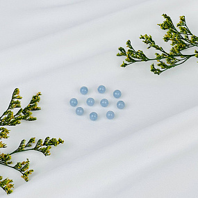 Бусины для украшений из Ангелита (10 шт), Артикул: 117050 - изображение товара №1