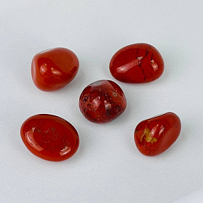 Галтовка из кирпичной Яшмы (25 шт), Артикул: 118046 - изображение товара №2