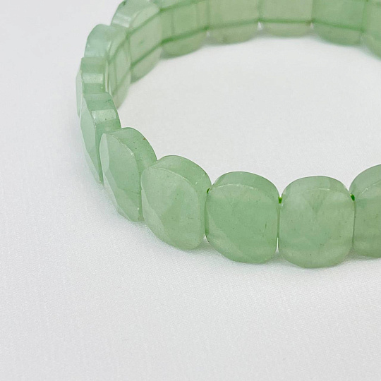 Браслет из зеленого Кварца, Артикул: 070905 - изображение товара №2