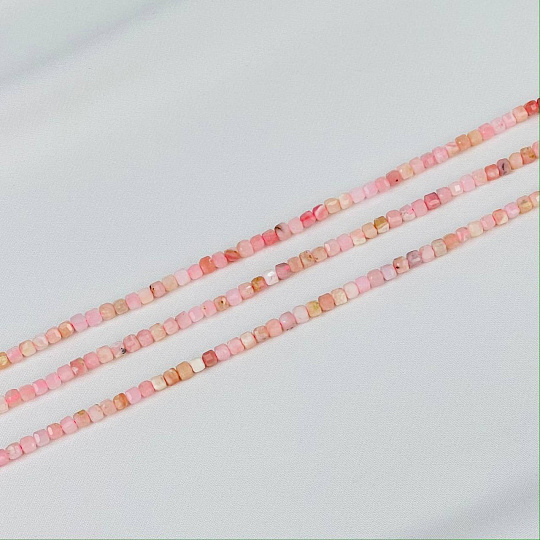 Бусины для украшений из розового Опала, Артикул: 092829 - изображение товара №1