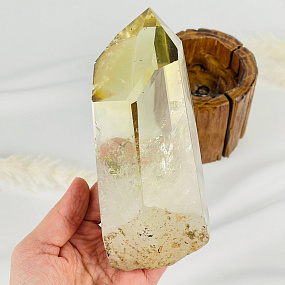 Кристалл из Цитрина на подставке, Артикул: 113921 - изображение товара №2