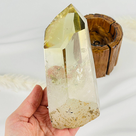 Кристалл из Цитрина на подставке, Артикул: 113921 - изображение товара №2