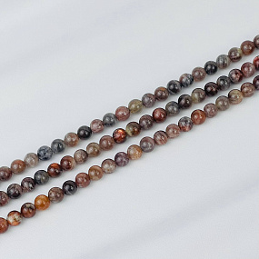 Бусины для украшений из Лунного и Солнечного камня (50 бусин), Артикул: 117046 - изображение товара №3