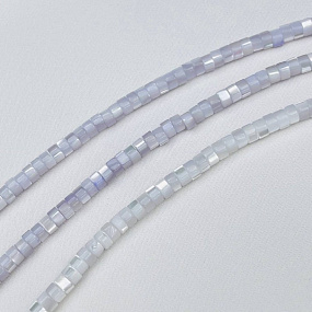 Бусины для украшений из Перламутра (155 бусин), Артикул: 112511 - изображение товара №2