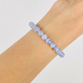 Браслет из Голубого агата