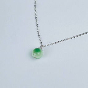 Кулон на цепочке из Ангелита, Артикул: 118416 - изображение товара №2