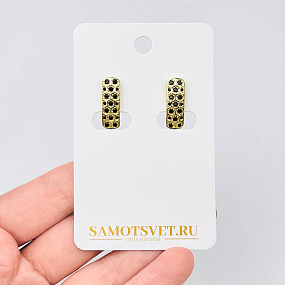 Швензы для сережек с Фианитами, Артикул: 071348 - изображение товара №1