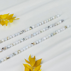 Бусины для украшений из Кахолонга (46 бусин), Артикул: 116780 - изображение товара №1