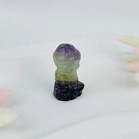 Фигурка Будда из Флюорита, Артикул: 117430 - изображение товара №2