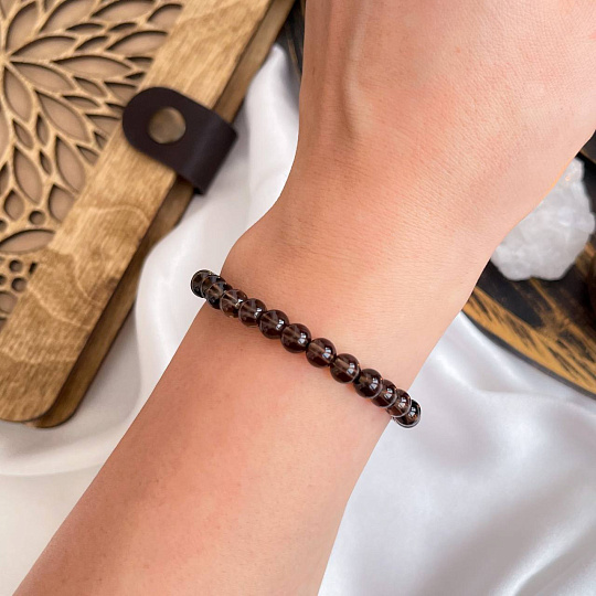 Браслет из Раухтопаза , Артикул: 076753 - изображение товара №3