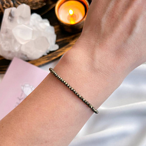 Браслет из Пирита, Артикул: 098416 - изображение товара №1