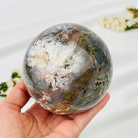 Шар из океанической Яшмы, Артикул: 082707 - изображение товара №2
