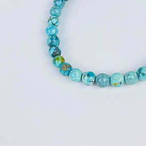 Браслет из Бирюзы, Артикул: 087191 - изображение товара №3