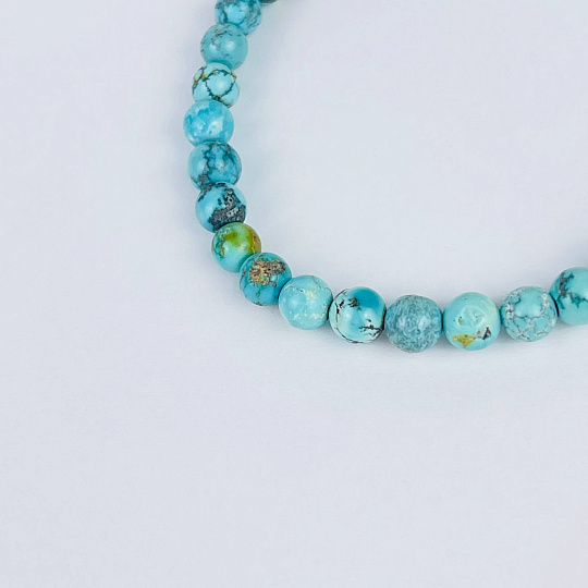 Браслет из Бирюзы, Артикул: 087191 - изображение товара №3