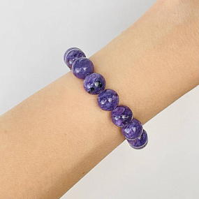 Браслет из Чароита, Артикул: 115902 - изображение товара №1