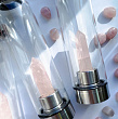 Стеклянная бутылка для обогащения воды с кристаллом Розового кварца (Бразилия)