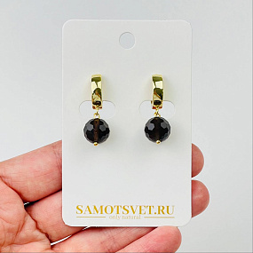 Серьги из Раухтопаза