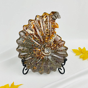 Срез Аммонита на подставке, Артикул: 080957 - изображение товара №1